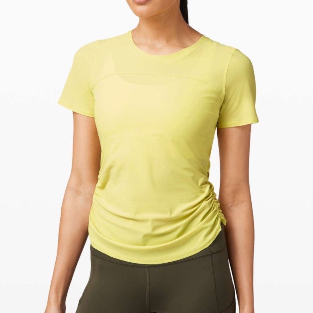 Lululemon Lululemon Run Off Route Short Sleeve